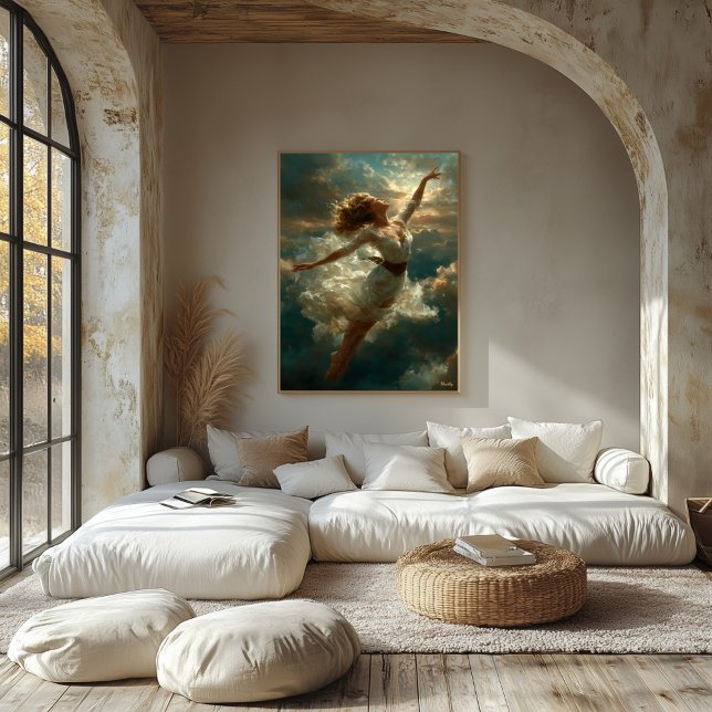 Lienzo Un salto celestial a un sueño melancólico (Subido por el creador)