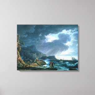 Lienzo Un Seastorm, 1752