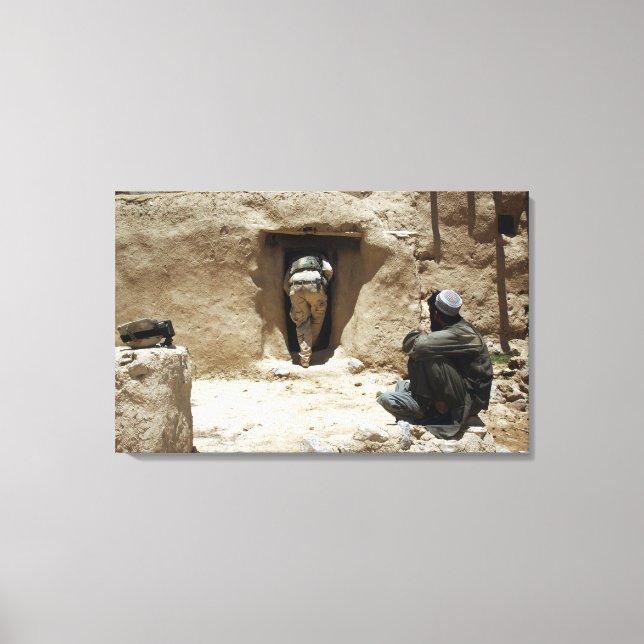 Lienzo Un soldado de la Guardia Nacional (Anverso)