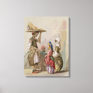 Lienzo Un vendedor del pote, c.1855