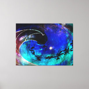 Lienzo Un Viaje Al Agujero