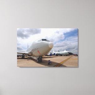 Lienzo Una aeronave RC-135V/W Rivet Joint