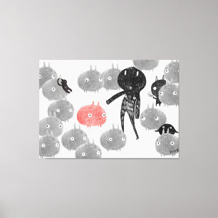 Lienzo Una agradable visita a la bunnyland 2014