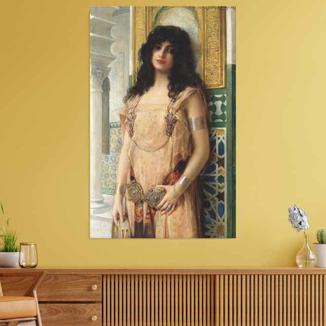 Lienzo Una Belleza Oriental (Insitu (Sala de estar))