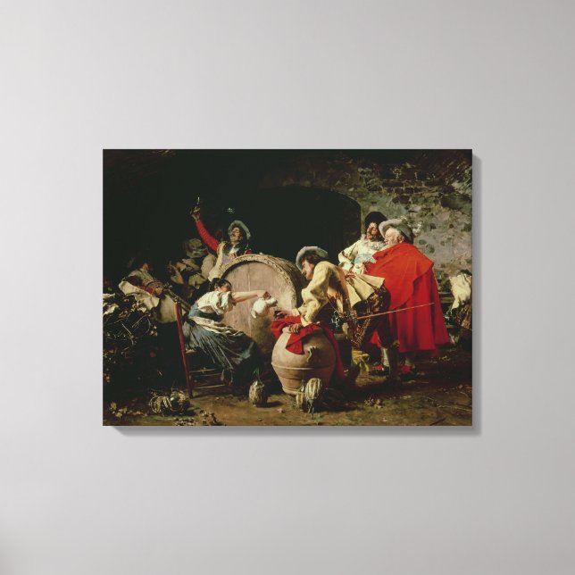 Lienzo Una buena cosecha (Anverso)