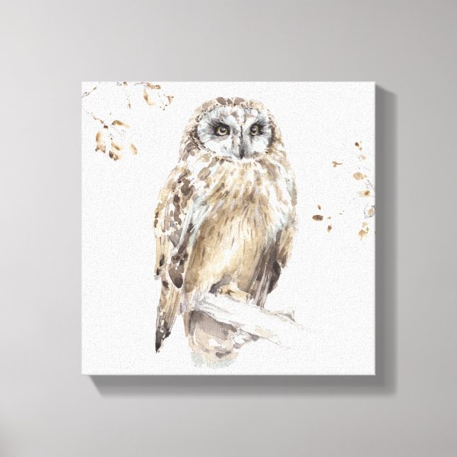 Lienzo Una caminata de bosques VIII (Anverso)