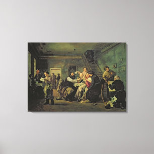 Lienzo Una casa de consumición, 1859
