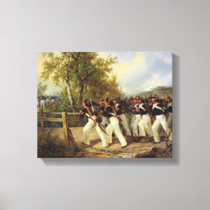 Lienzo Una escena de la vida del soldado, 1849