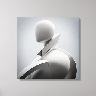 Lienzo "Una escultura de la dedicación y la expresión"