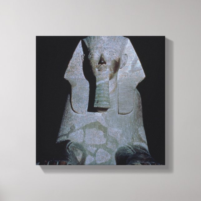 Lienzo Una esfinge de la reina Hatshepsut (Anverso)