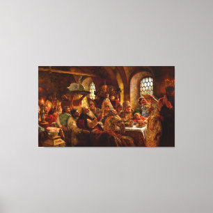 Lienzo Una fiesta de Bodas Boyar de Konstantin Makovsky 1