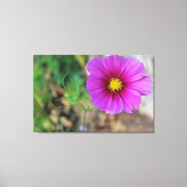 Lienzo Una galaxia dentro de una flor