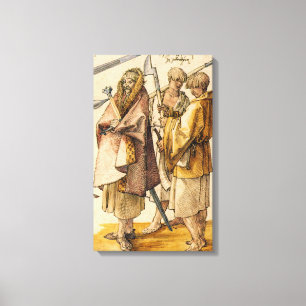Lienzo Una Gallòglach y dos Kerns - Albrecht Dürer
