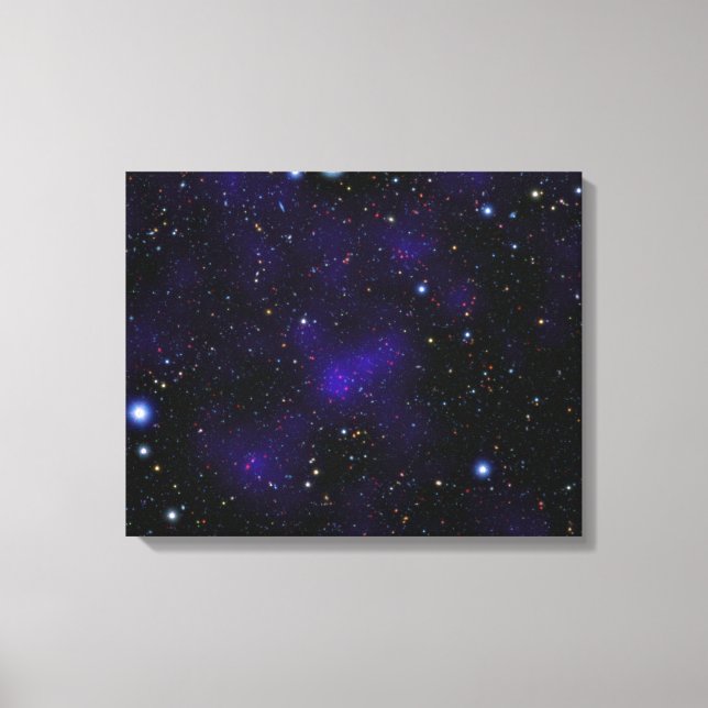 Lienzo Una gran colección de galaxias (Anverso)