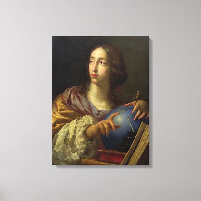 Lienzo Una historia de astronomía (Anverso)