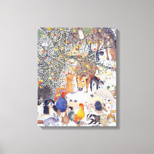 Lienzo Una invitación sabrosa