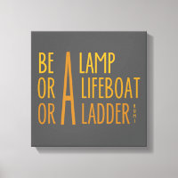 Una Lámpara, Un Lifeboat, Una Escalera