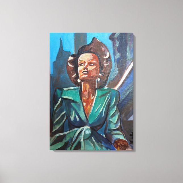 Lienzo Una marca de futuro (Anverso)