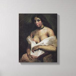 Lienzo Una mujer del mulato, c.1821-24