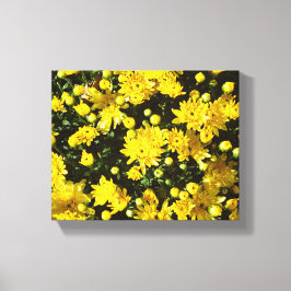 Lienzo Una multitud de Mamáes amarillas