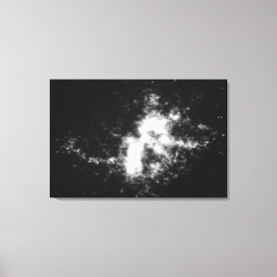 Lienzo Una nebulosa planetaria (N66) en el gran magellano