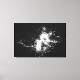 Lienzo Una nebulosa planetaria (N66) en el gran magellano