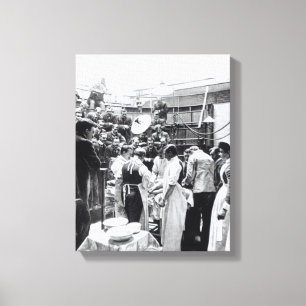 Lienzo Una operación en el hospital Charing Cross