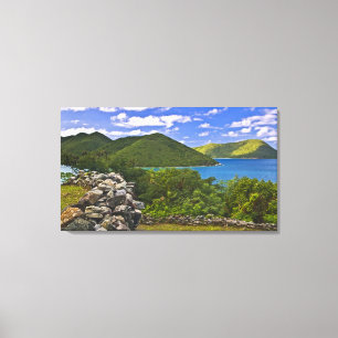 Lienzo Una parada en Annaberg Sugar Mill, St. John