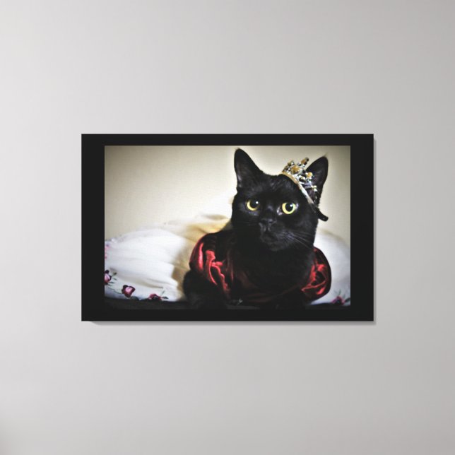 Lienzo Una pequeña princesa (Anverso)