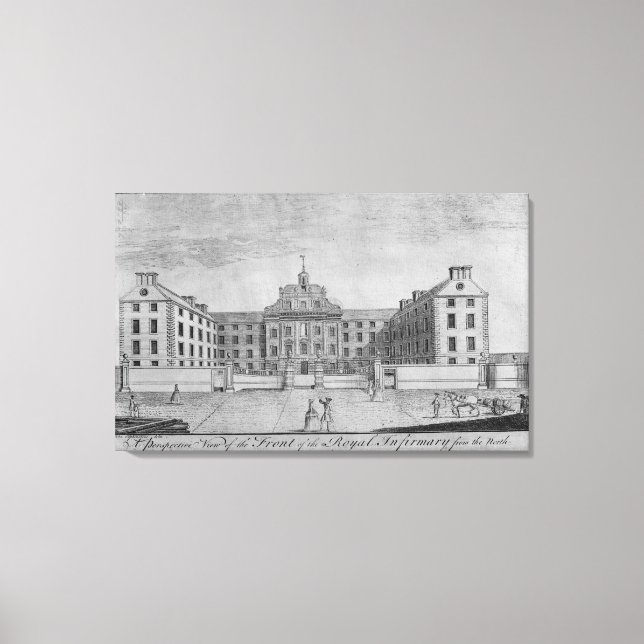 Lienzo Una perspectiva del frente de los reyes (Anverso)