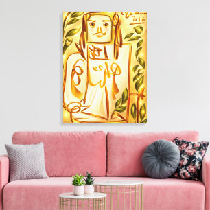 Lienzo Una pintura hermosa y cautivadora