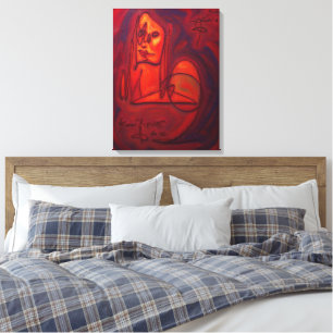 Lienzo Una pintura hermosa y cautivadora