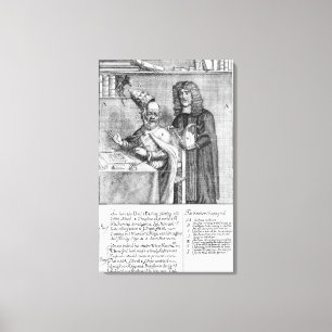 Lienzo Una representación de Titus Oates