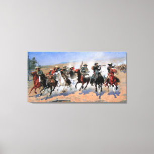 Lienzo Una rociada para las maderas