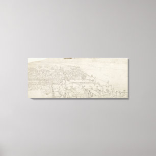 Lienzo Una visión desde Southwark de St Mary, mirando