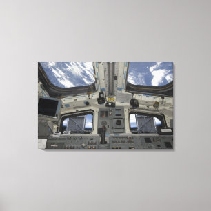 Lienzo Una visión por dentro de la cubierta de vuelo