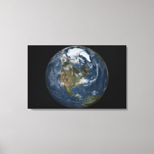 Lienzo Una vista de la tierra