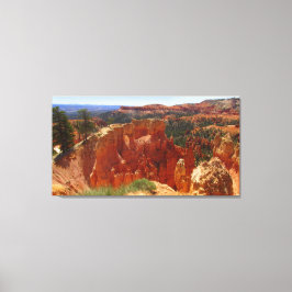 Lienzo Una vista desde el borde: un hoodoo