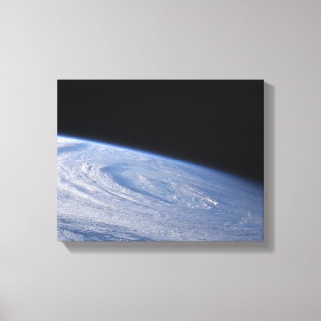 Lienzo Una vista oblicua (Anverso)