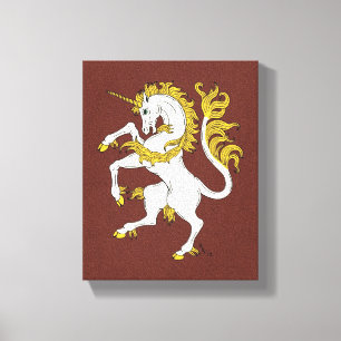 Lienzo Unicorn Rampant