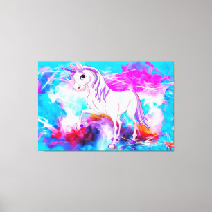 Lienzo Unicornio