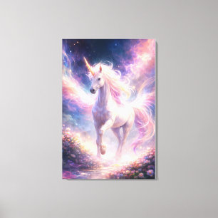 Lienzo Unicornio Alado Etéreo de Luz ManJiangHong Fa