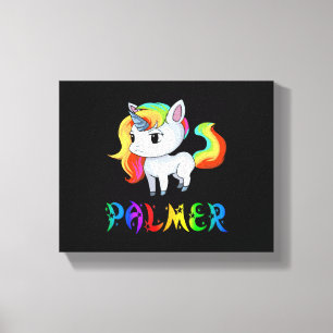Lienzo unicornio de Palmer