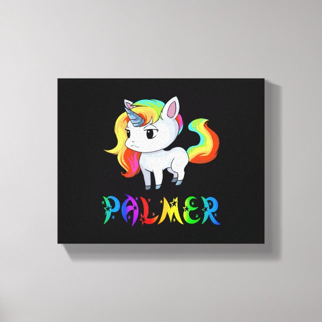Lienzo unicornio de Palmer (Anverso)