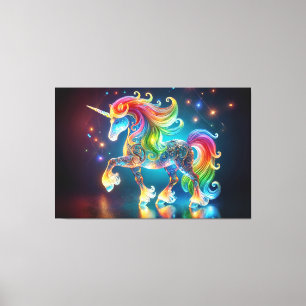 Lienzo Unicornio único