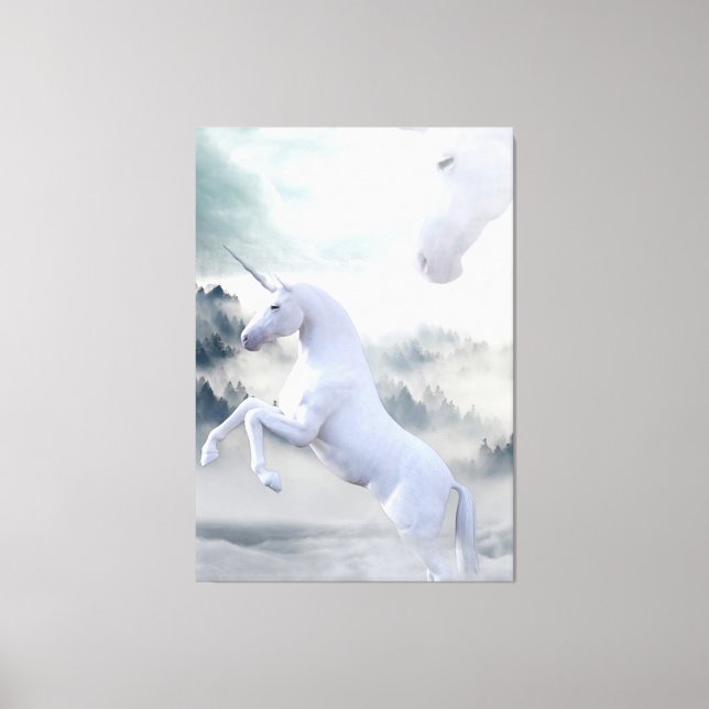 Lienzo Unicornios (Anverso)