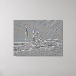 Lienzo Unidad de bombeo de aceite (funda de la bomba) (as