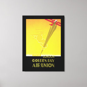 Lienzo Unión Aérea Golden Ray