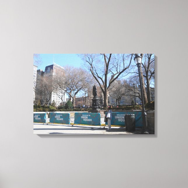 Lienzo Union Square (Anverso)