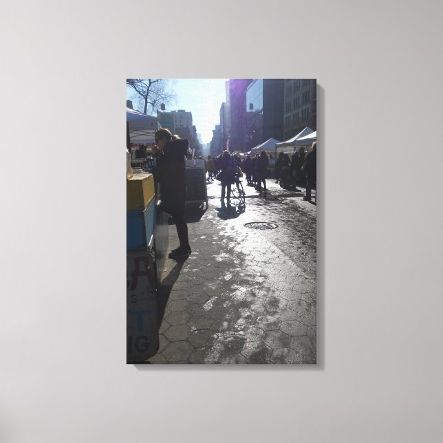 Lienzo Union Square (Anverso)